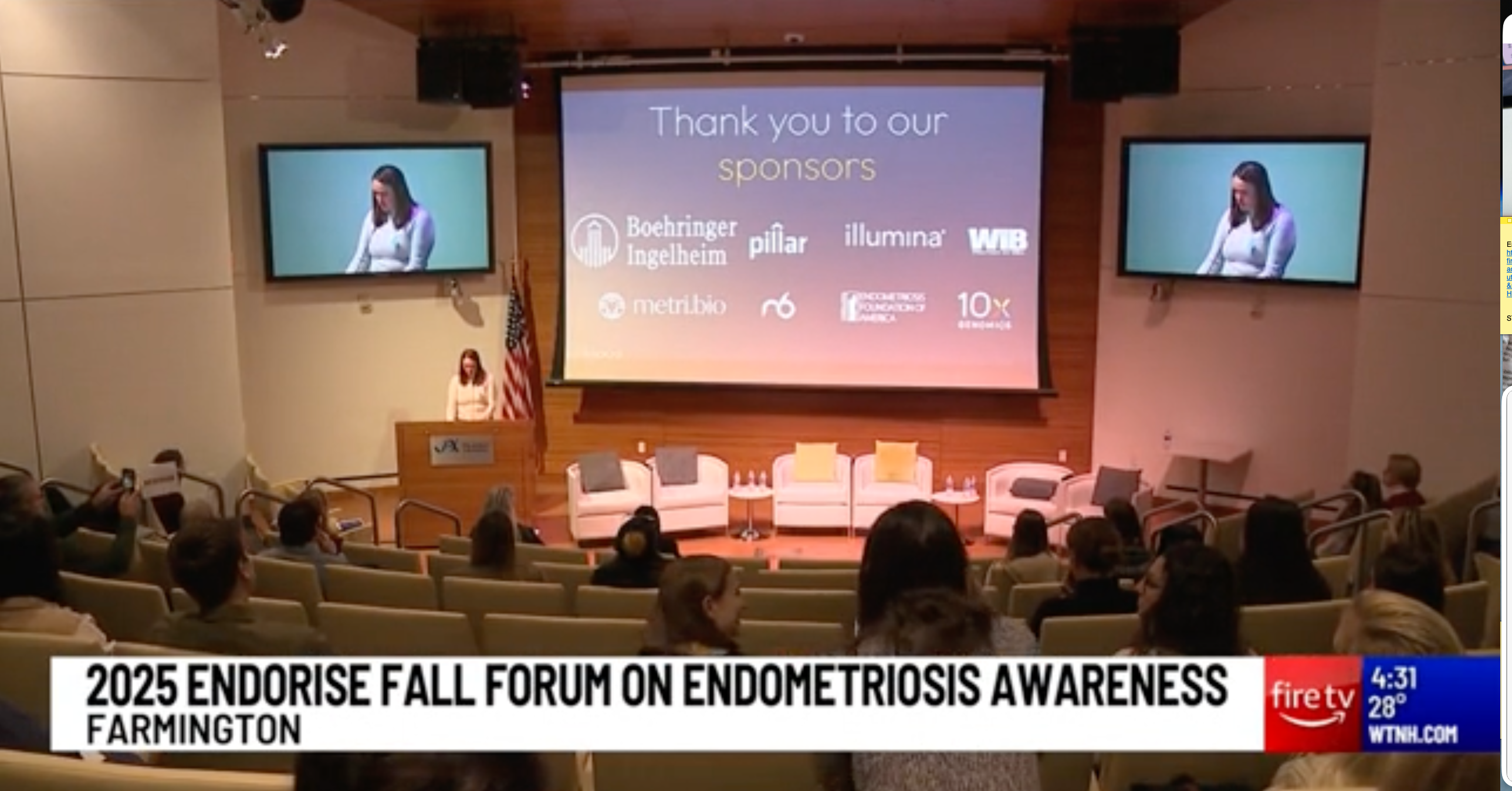 EndoRISE Fall Forum WTNH Feature
